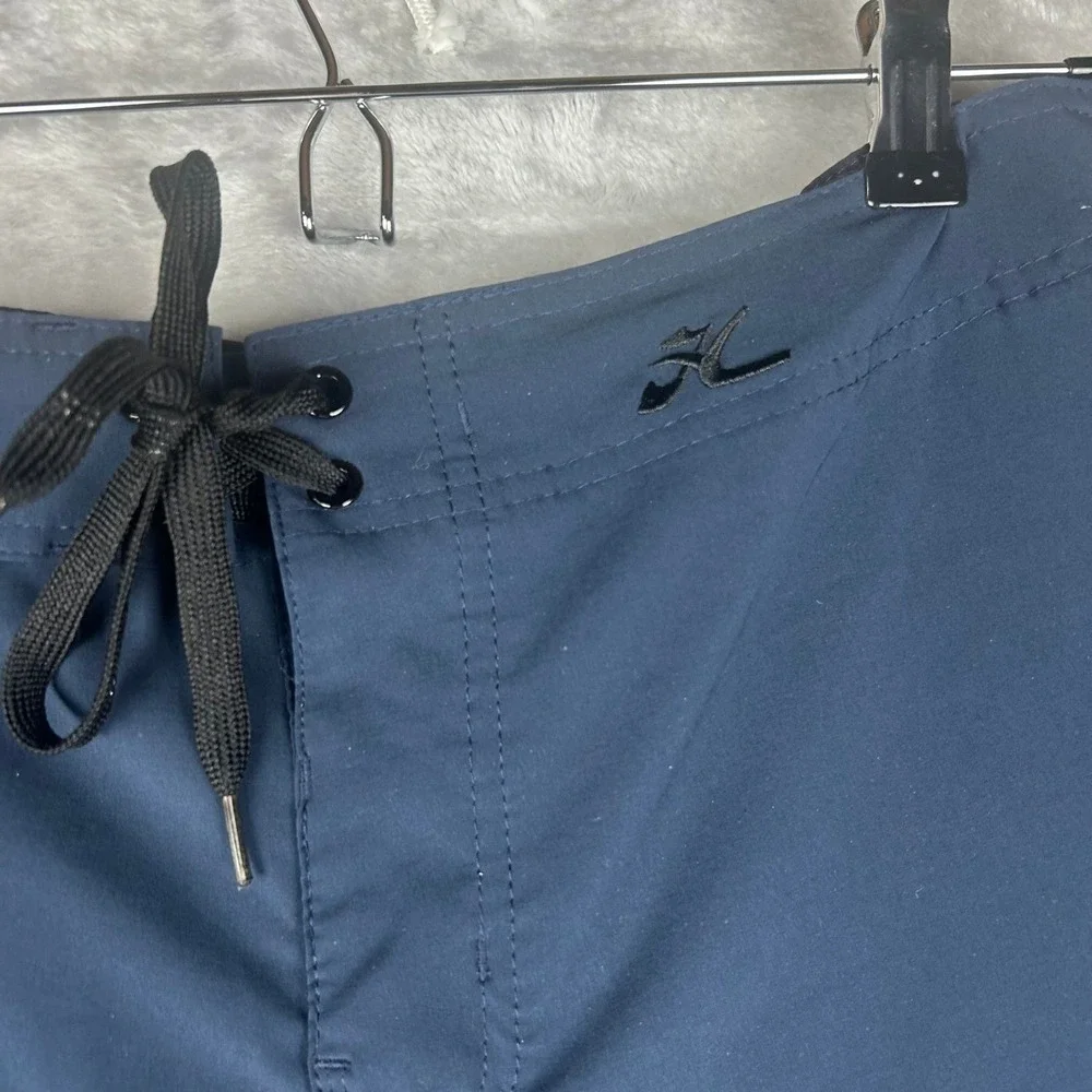 Hobie by Hurley Men's Swim Trunks Board Shorts Navy‎ Blue Size 36